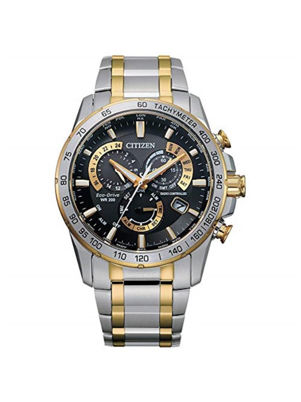 Citizen Men's Eco-Drive Sport Luxury PCAT Chronograph Watch